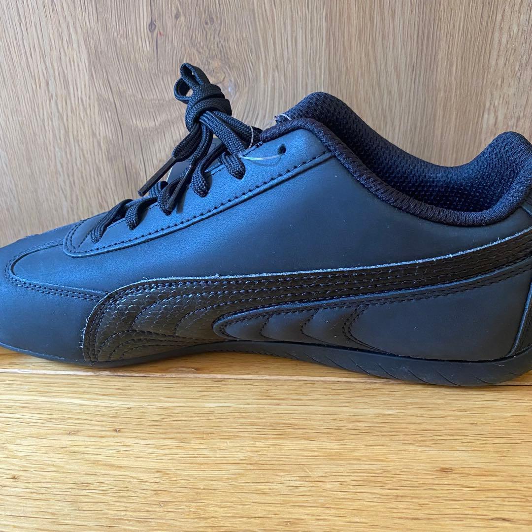 プーマスピードキャットビームス24.5黒PUMASPEEDCATBEAMS