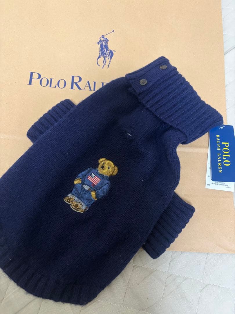 【新品未使用】ラルフローレンポロベア♡犬服