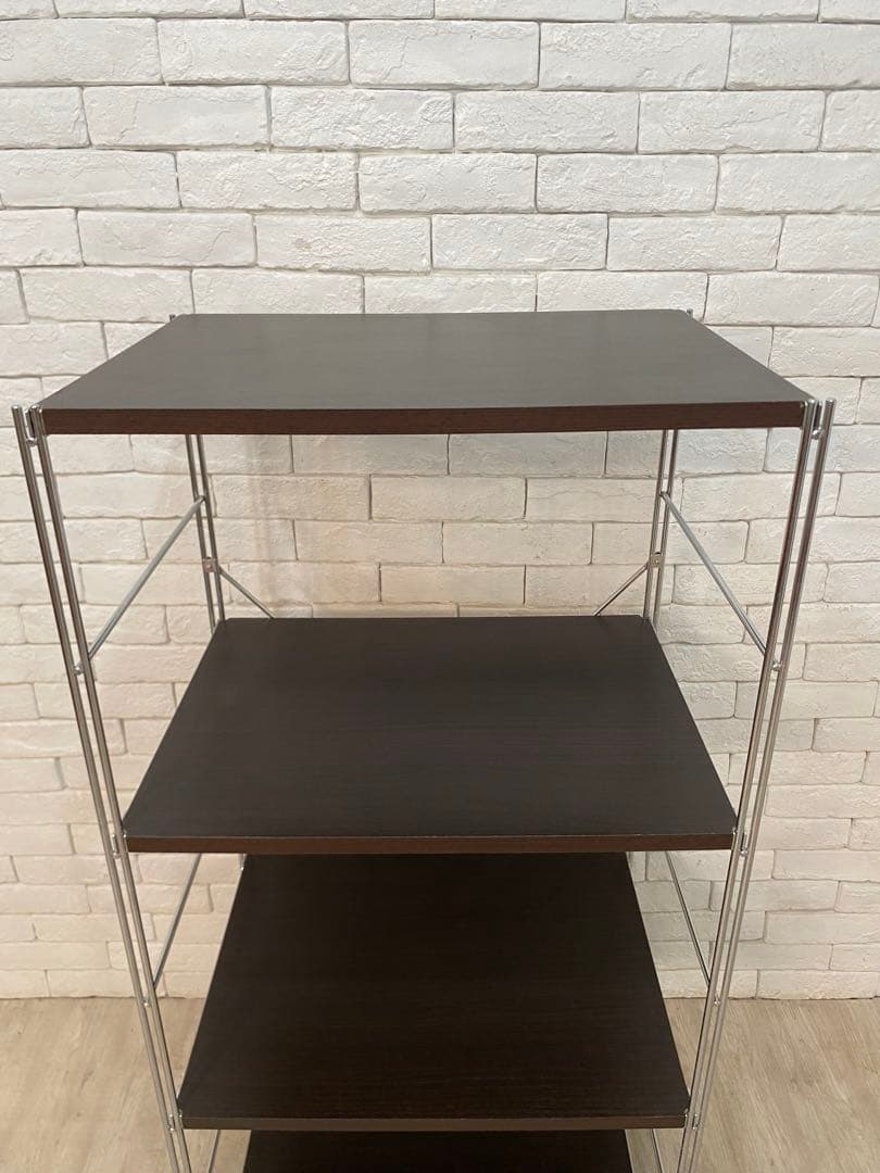 【東京都23区配送無料】無印調　ステンレス　ユニット　シェルフ キャビネット　棚