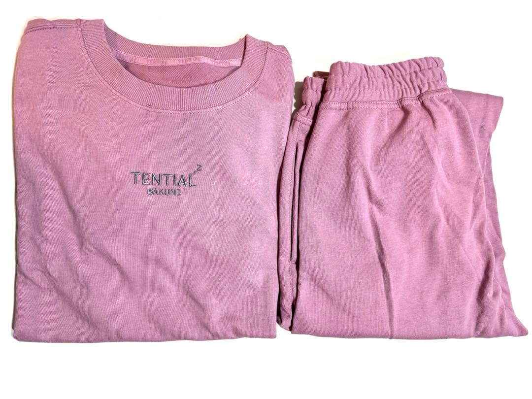 BAKUNE バクネ　スウェットパジャマ　ピンク　M