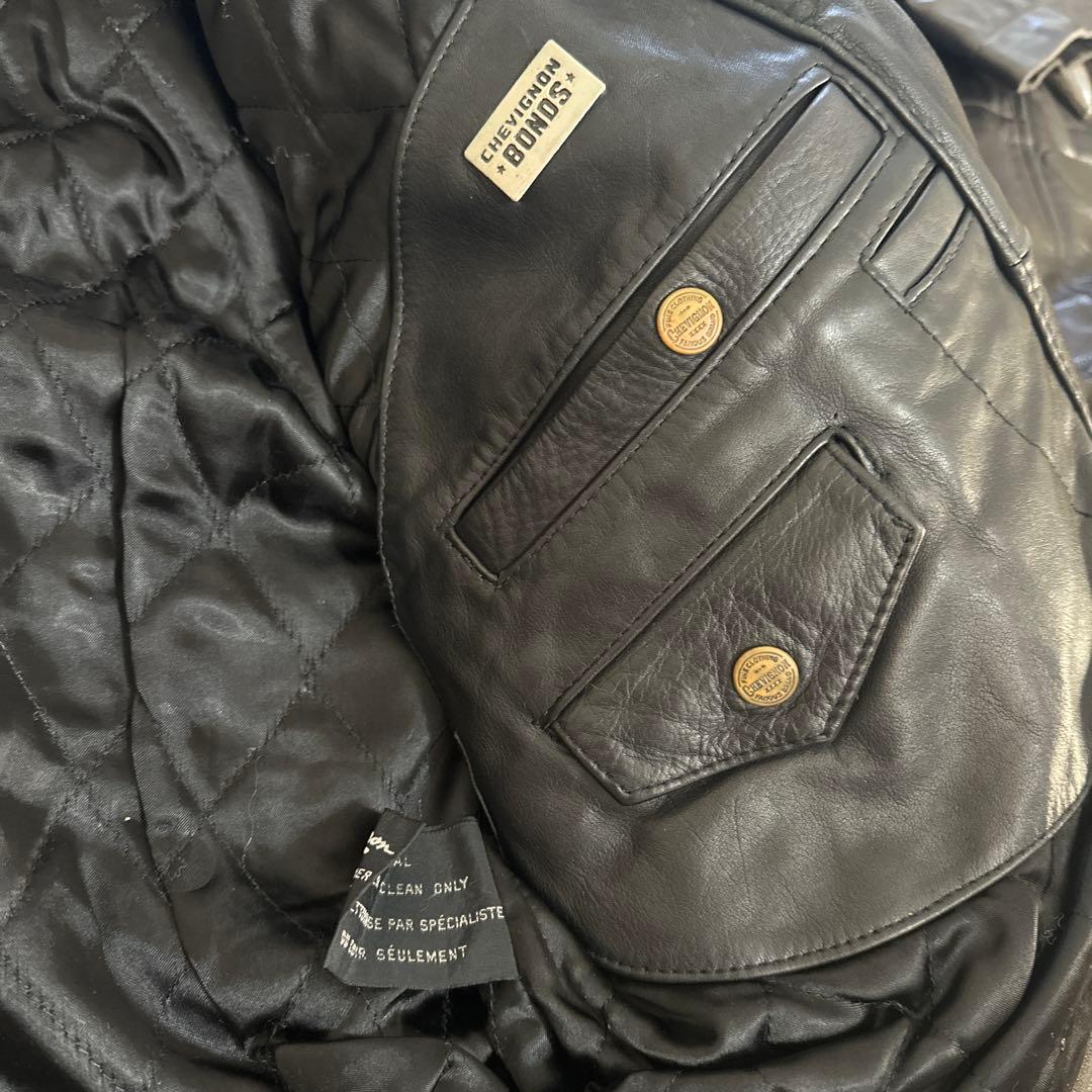 CHEVIGNON レザージャケット EXPEDITIONARY FORCES