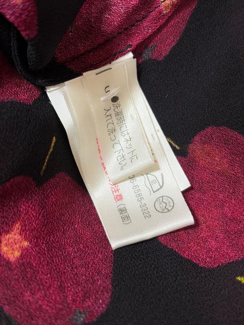 MOSCHINO モスキーノりんごチェック ワンピース42 ML 美品クリスマス