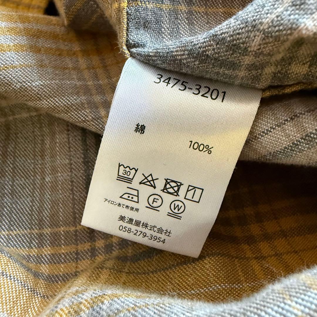 PENDLETON ペンドルトン オンブレチェックボードシャツループカラーシャツ