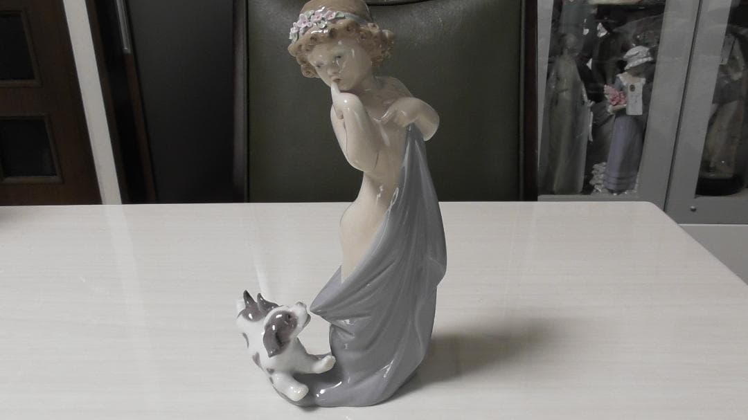 LLADRO　リヤドロ　【いたずらしないで】　リアドロ　インテリアＬ308