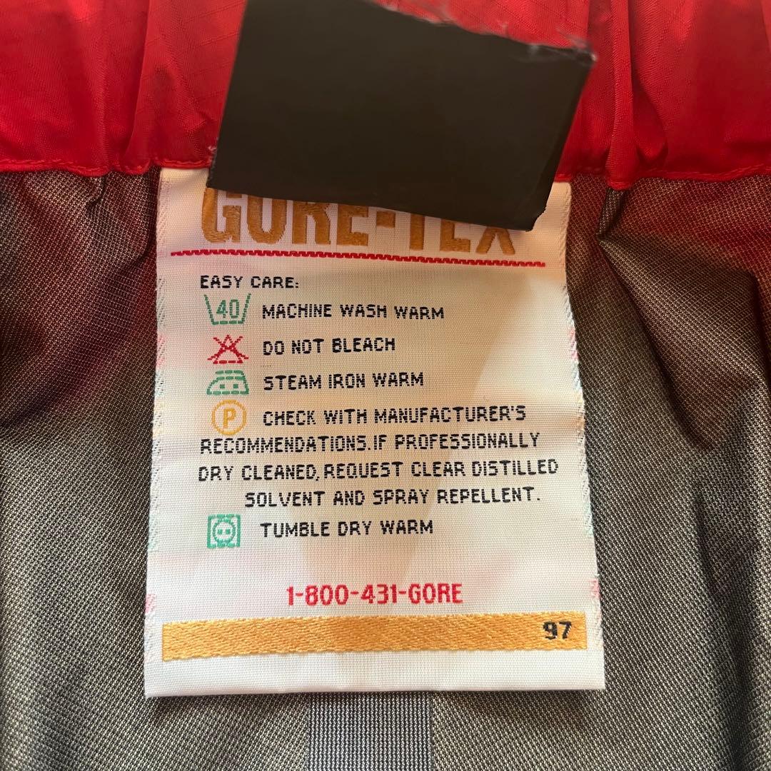 90s 金刺繍　カナダ製　アークテリクス　ナイロンパンツ　ゴアテックス　L