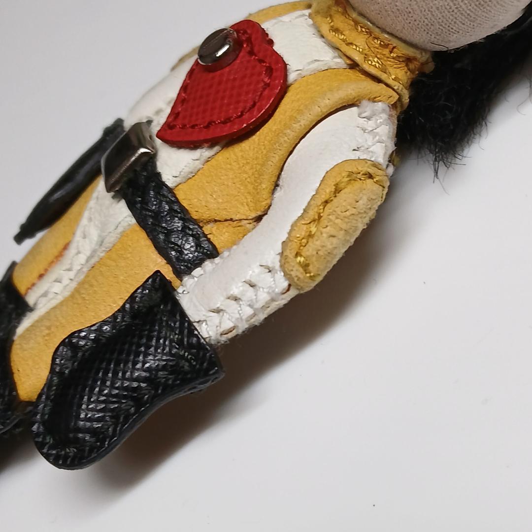 ヘイ様プラダ キーリング チャーム キーホルダー 人形 モヒカン ドール