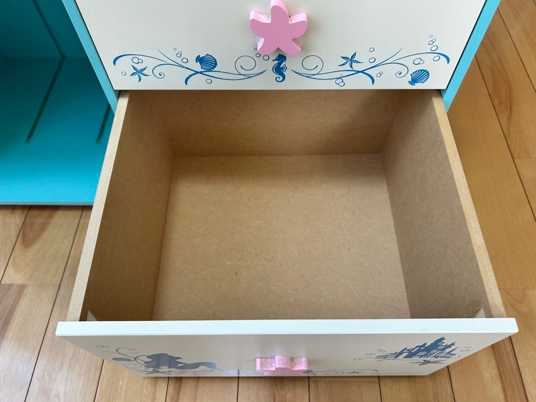 【※直接引渡し限定】【極美品】ランドセル収納本棚　ディズニー　アリエル