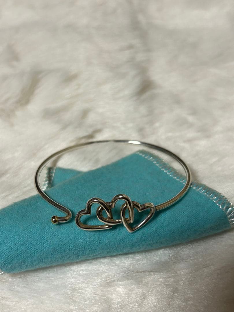 ティファニーハートブレスレット