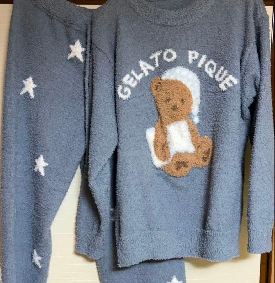Gelato Pique GOOD NIGHT BEARジャガードプルオーバー