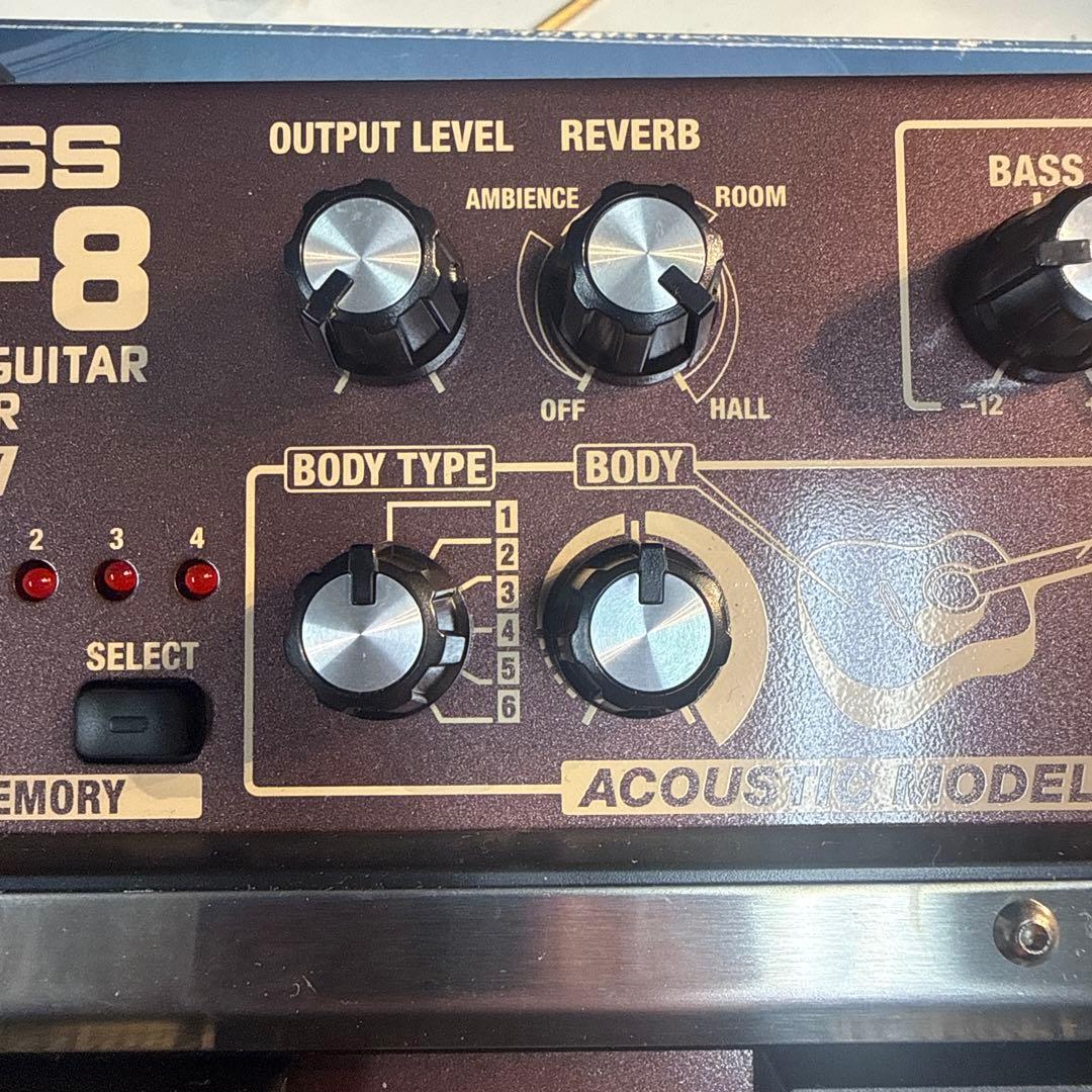 【名器】BOSS AD-8 アコースティックギター プロセッサー