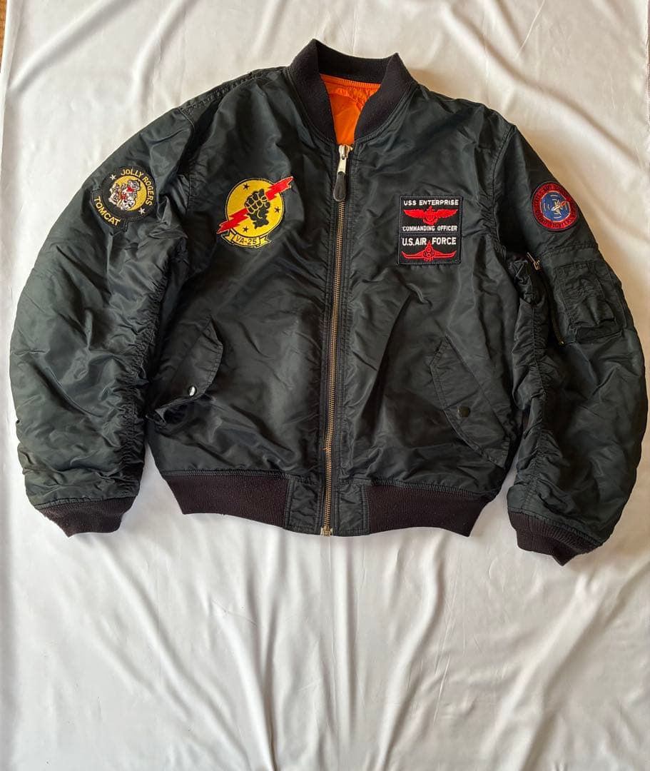 MA-1フライトジャケット　黒