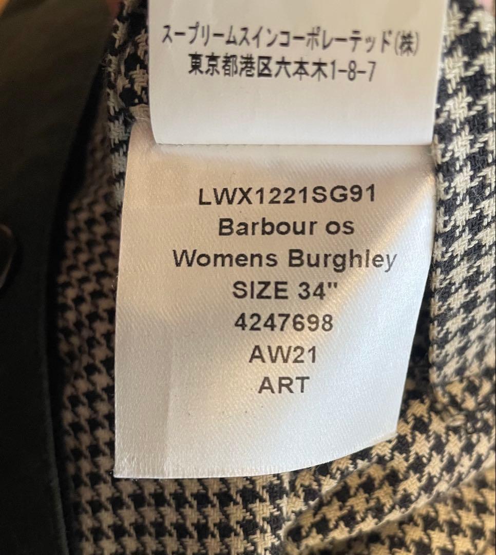 Barbour×CITYSHOP バブアー 21AW BURGHLEY バーレー