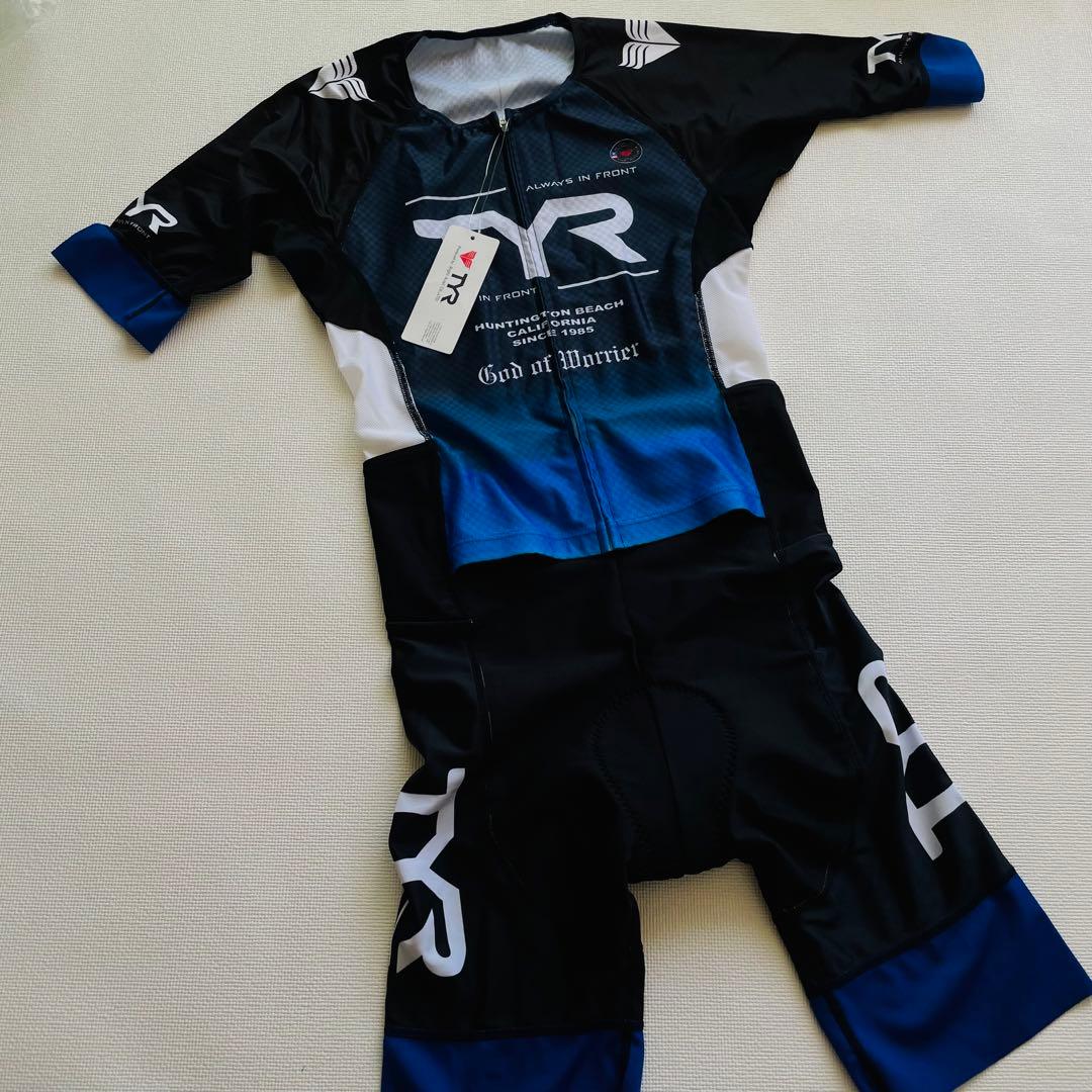 TYR(ティア) SHORT SLEEVE SPEED TRI-SUIT W/F