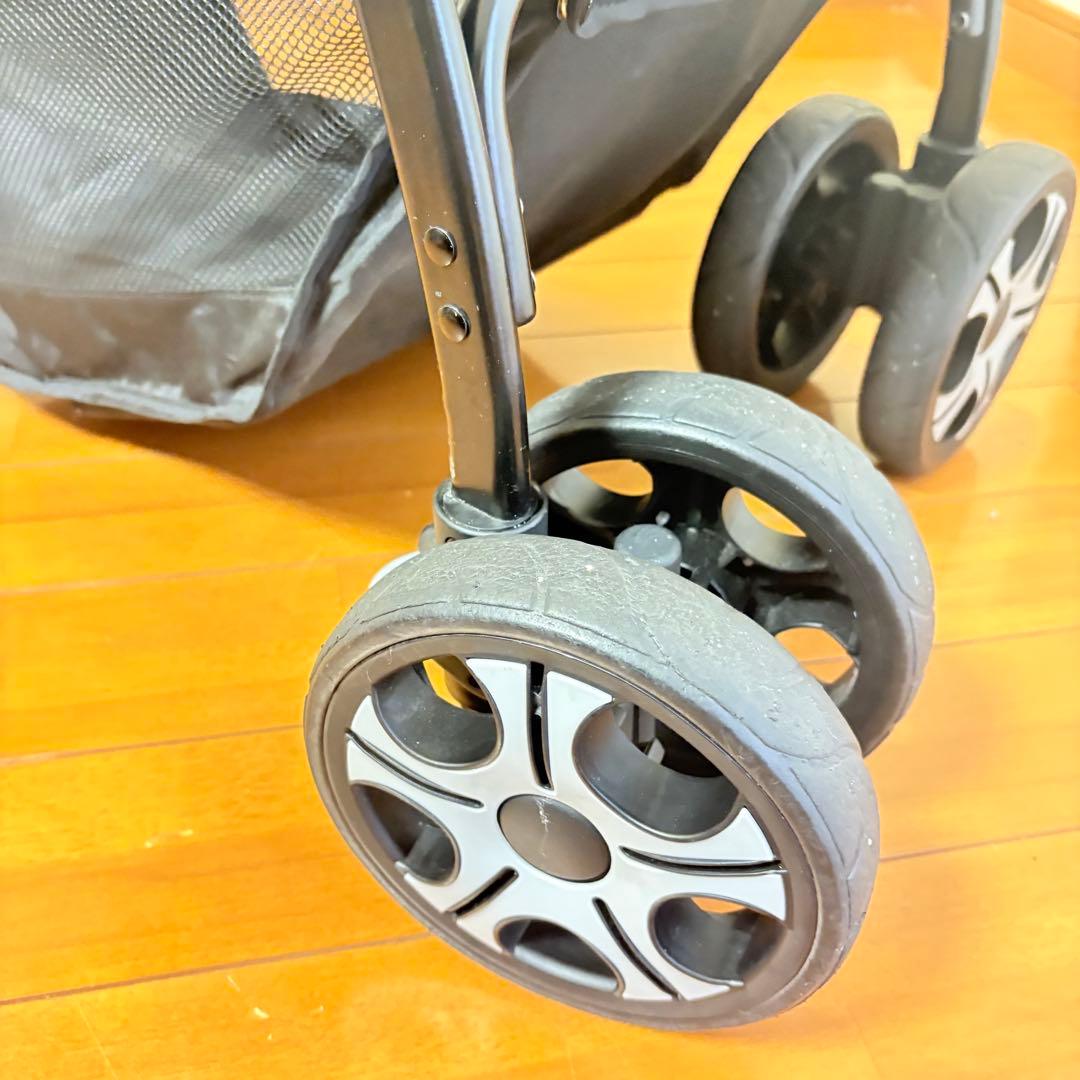 【動作良好•送料込み】西松屋 2人乗りベビーカー PREMIUM プレミアム