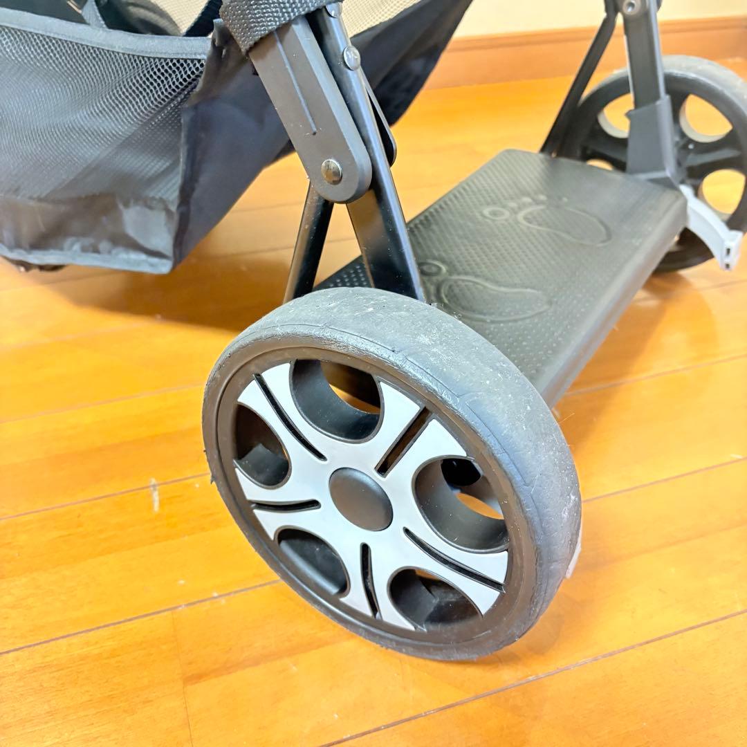 【動作良好•送料込み】西松屋 2人乗りベビーカー PREMIUM プレミアム