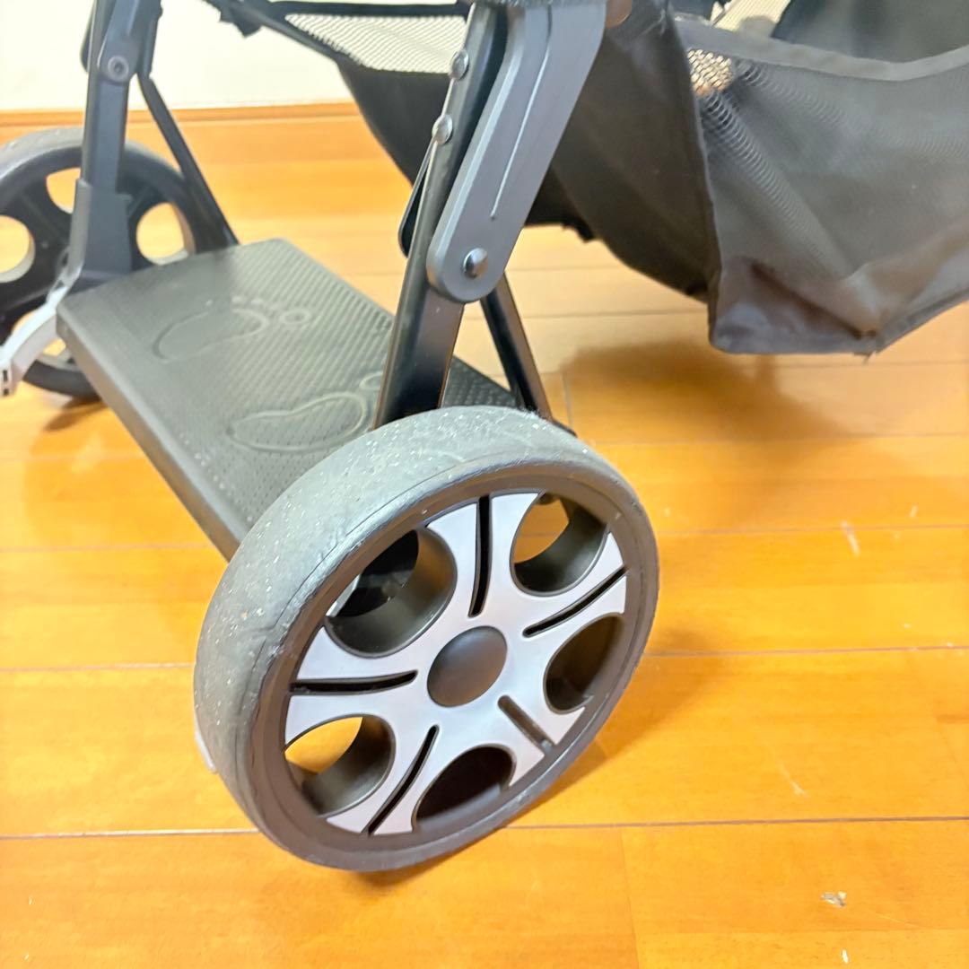 【動作良好•送料込み】西松屋 2人乗りベビーカー PREMIUM プレミアム
