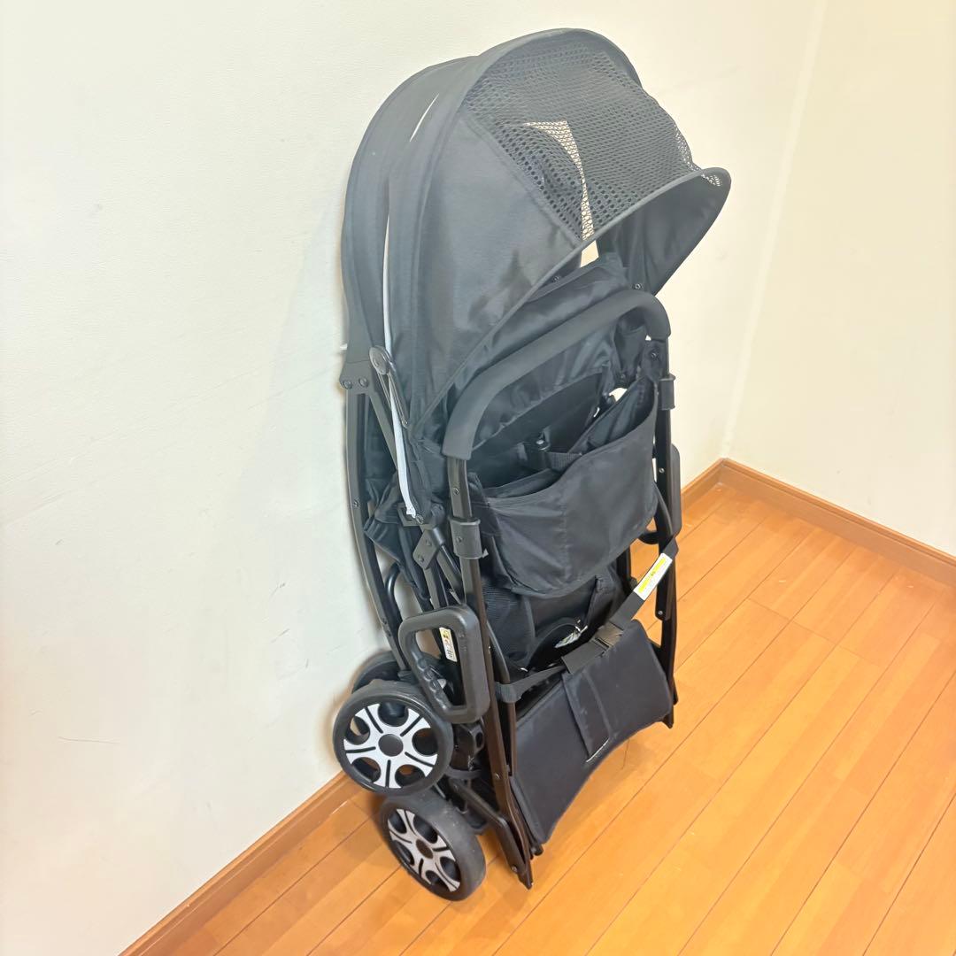 【動作良好•送料込み】西松屋 2人乗りベビーカー PREMIUM プレミアム