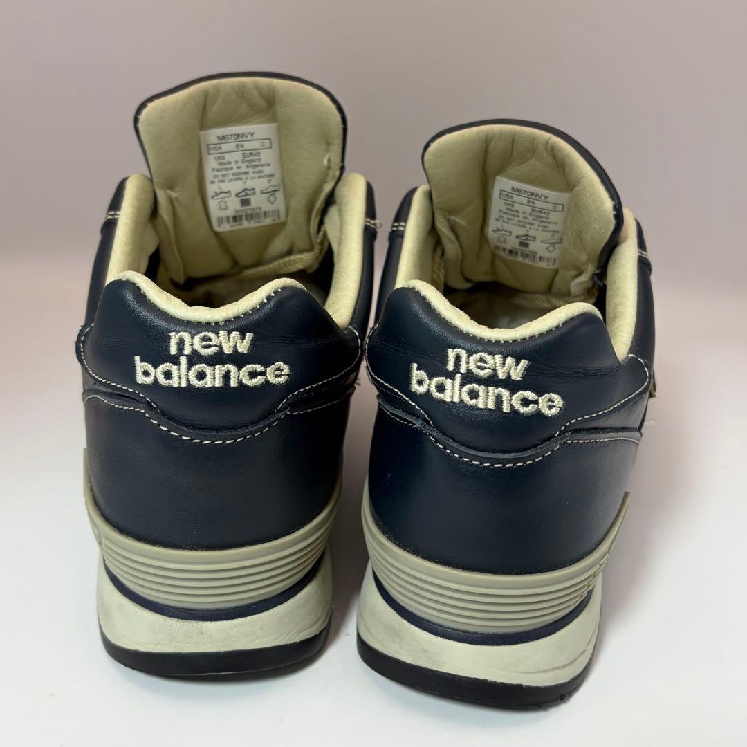 まわるり UK製 ニューバランス M670NVY 26.5cm ネイビー