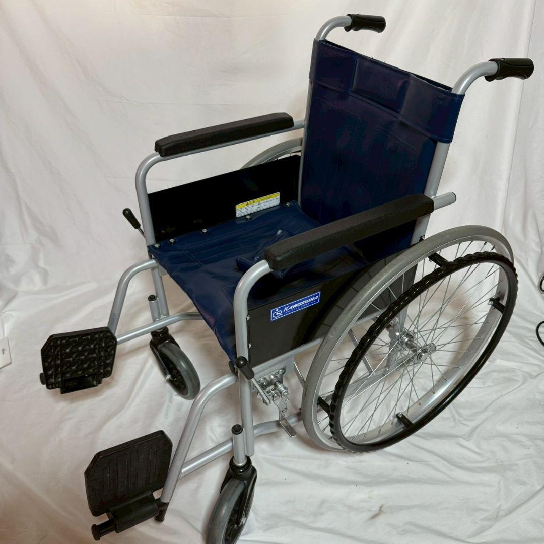 カワムラサイクル KR801N-S-R 自走式車椅子 ノーパンクタイヤ