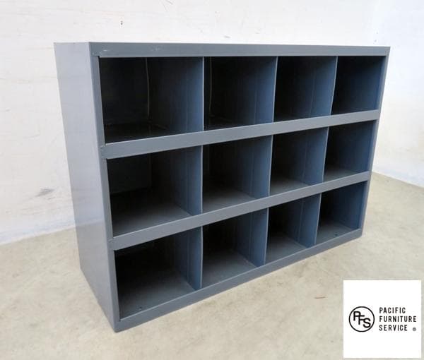 パシフィックファニチャーサービス■DURHAM■メタルシェルフ■3段4列