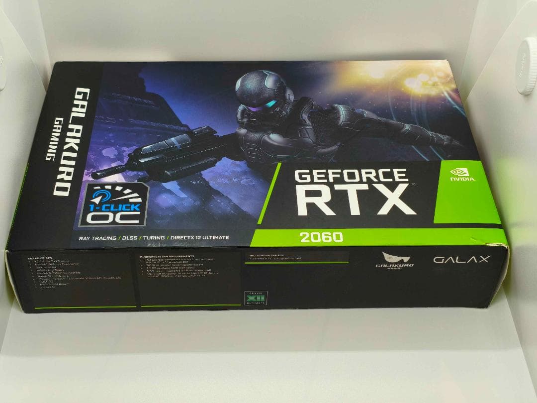 グラフィックボード・グラボ・ビデオカード GALAKURO GeForce RTX 2060