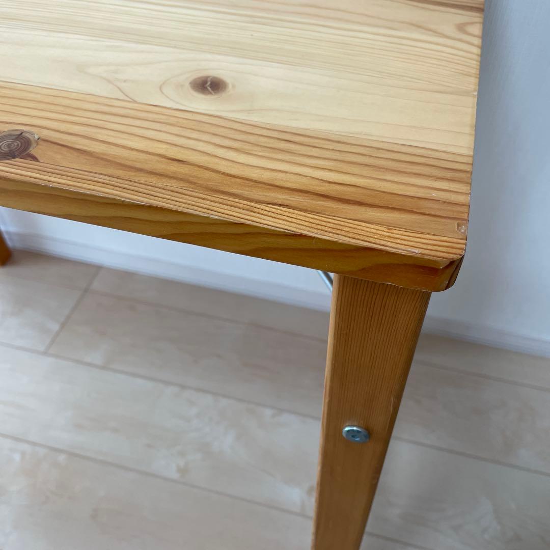 無印良品　折り畳みテーブル・椅子セット　送料込　独り暮らし　新生活