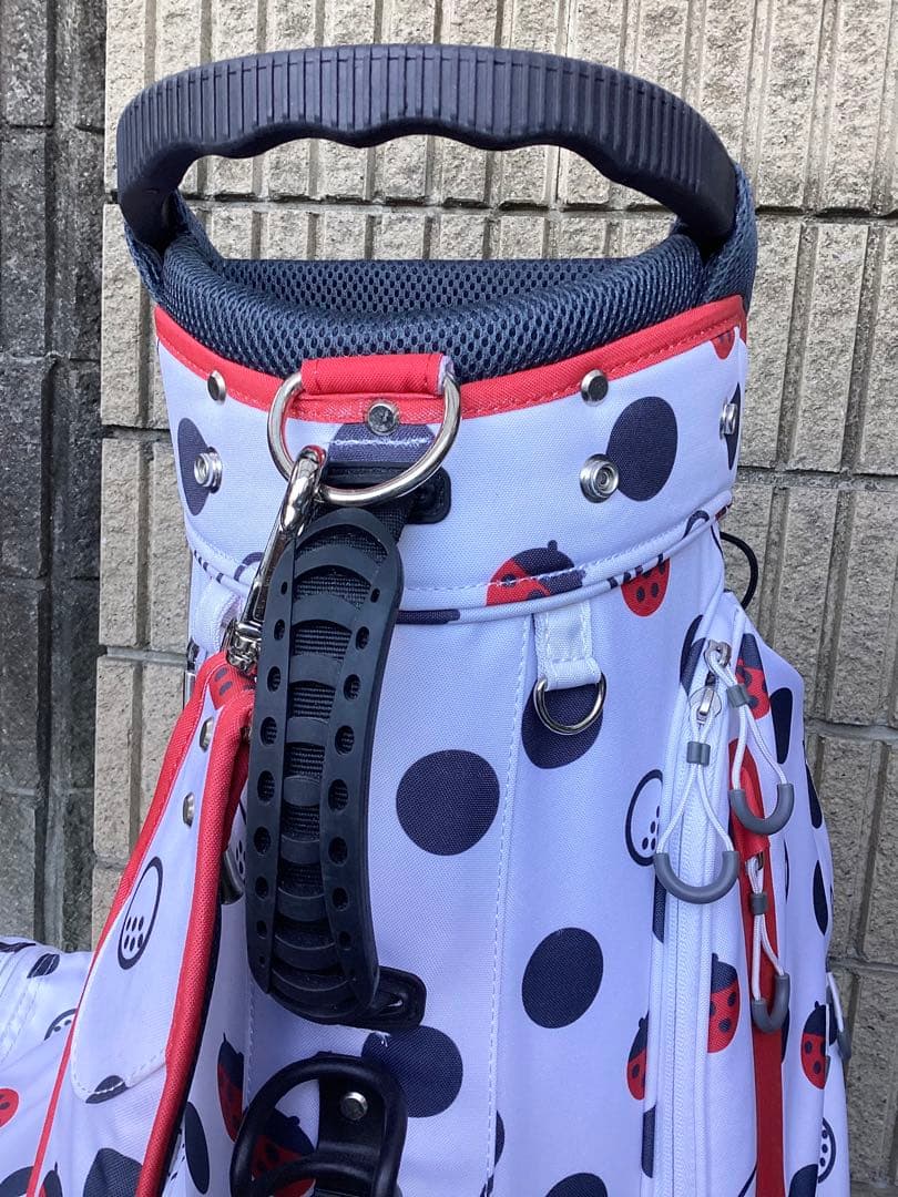 Winwin ウィンウィンスタイル水玉模様スタンドキャディバッグ