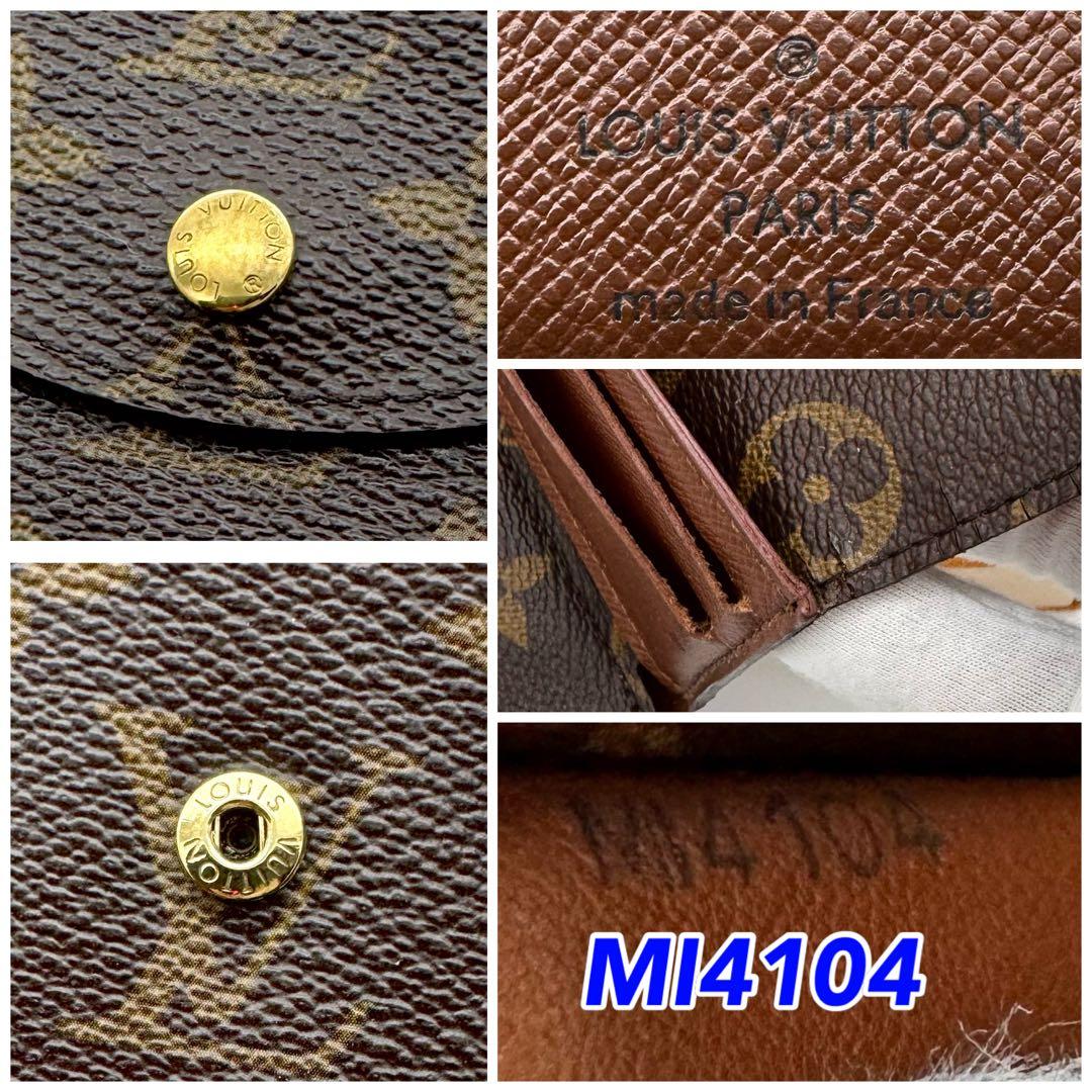 ルイヴィトン モノグラム ポルトフォイユエレーヌ 折り財布