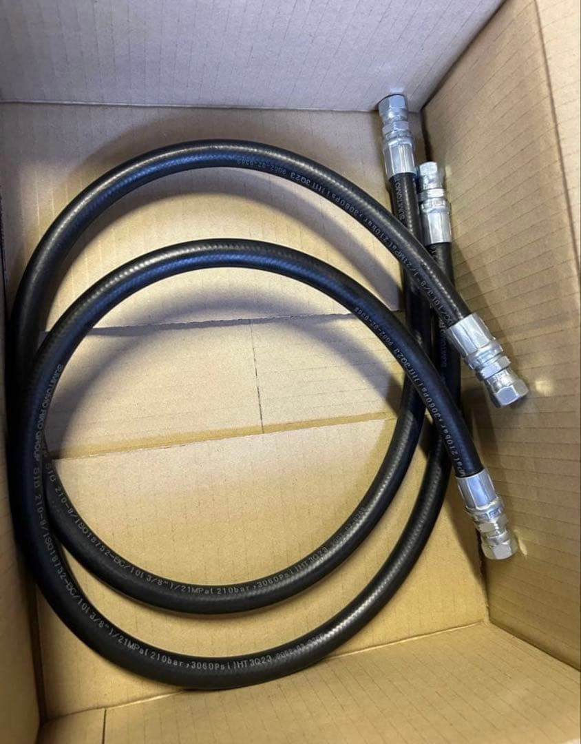 新品#6ハイドロホース 1m２本 ローライダー