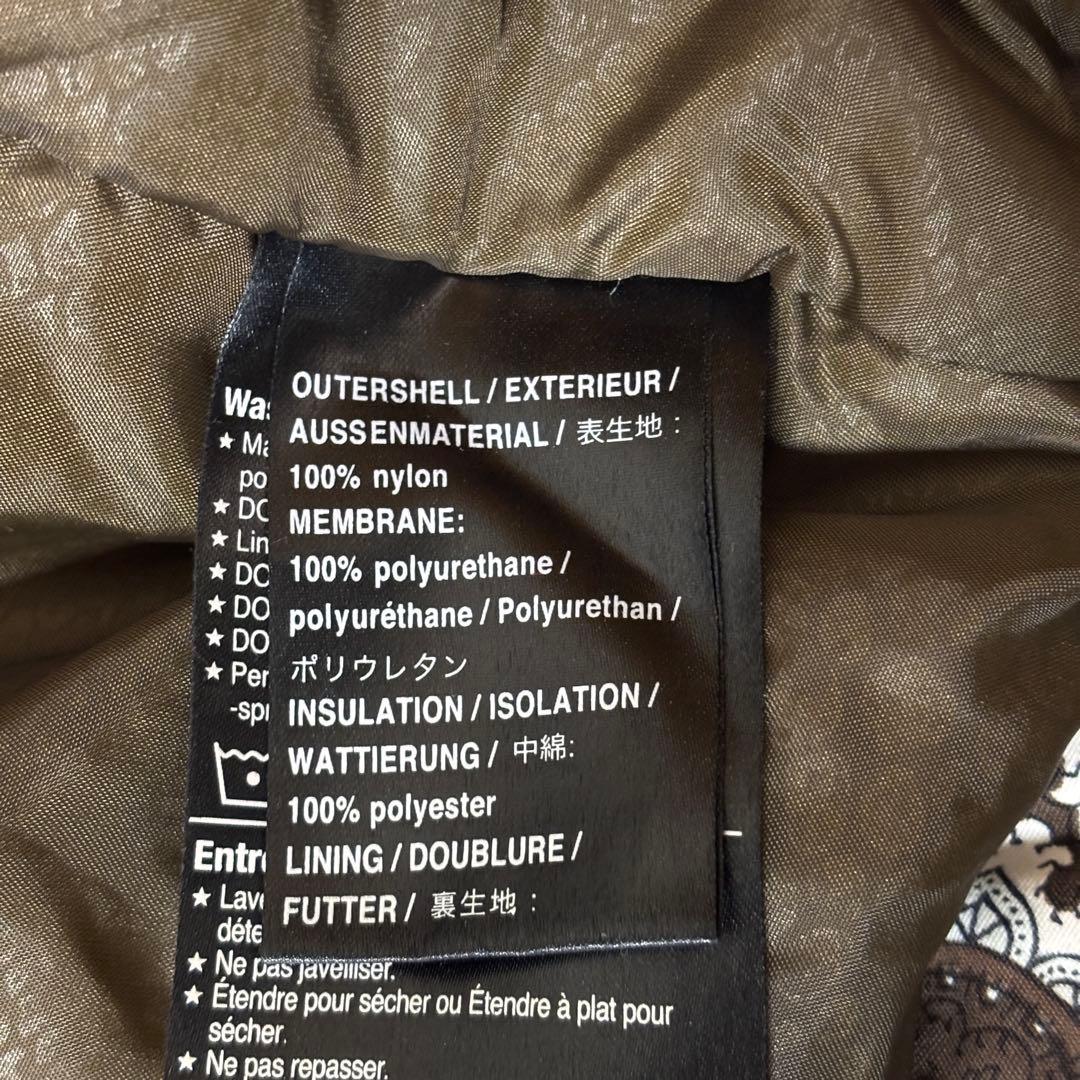 【美品】Burton バートン　スキーウェア　短丈　ペイズリー　S