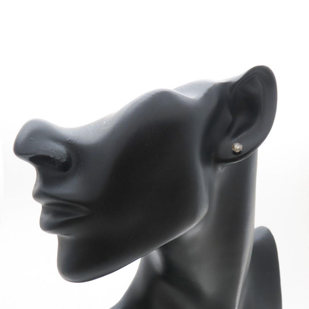 や*ん様 本物保証、‼︎ Pt900 プラチナ 天然ダイヤモンド0.5ct 片耳