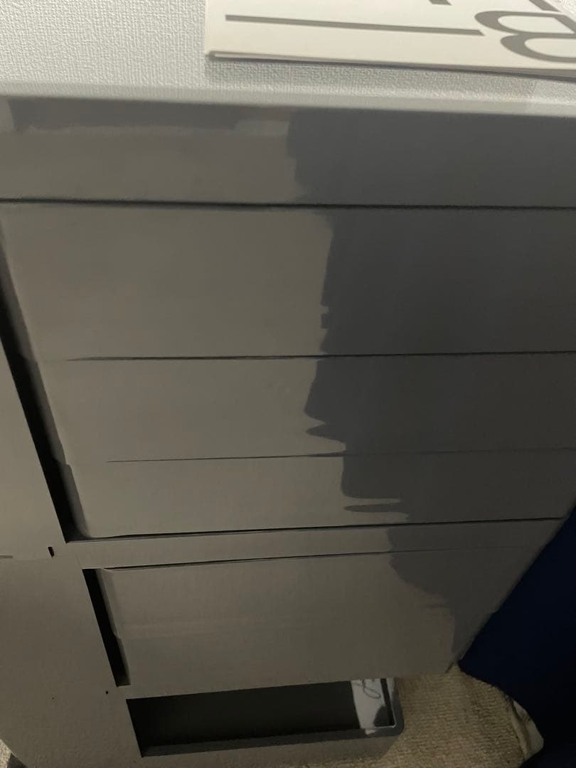 B-LINE ボビーワゴン　3段5トレイ　グレー