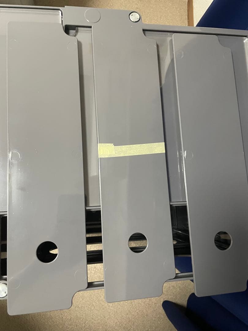 B-LINE ボビーワゴン　3段5トレイ　グレー