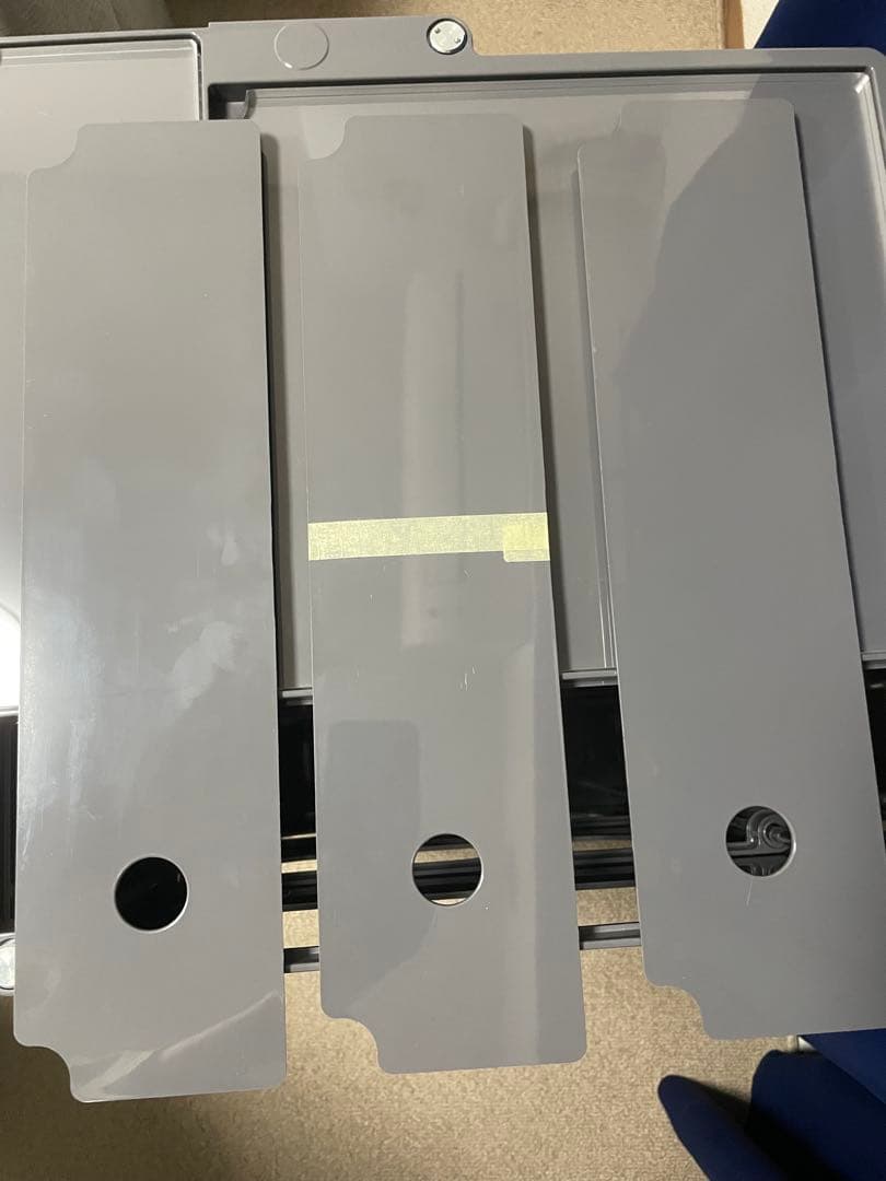 B-LINE ボビーワゴン　3段5トレイ　グレー