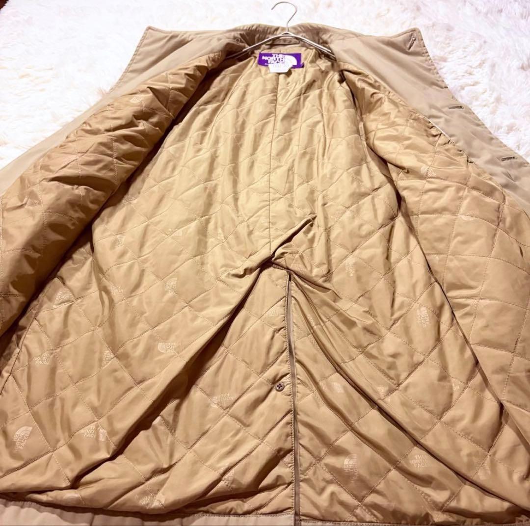 NORTH FACE BEAMS 別注 ステンカラーコート ベージュ L 美品