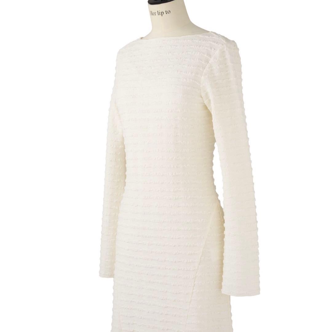 新品 Herlipto Mermaid Jacquard Dress パール M