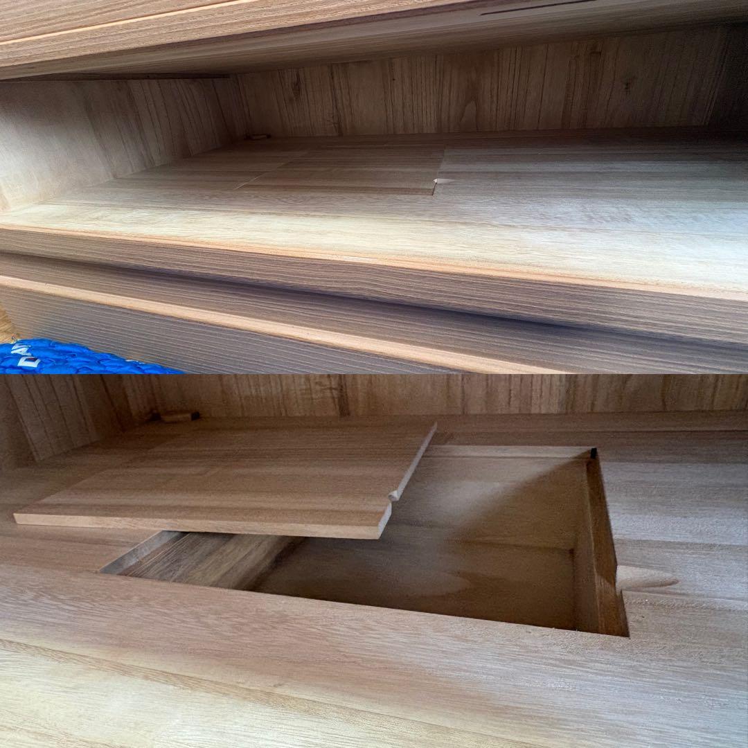 伝統工芸士 瀧上昭治作 高級総桐箪笥 定価100万★程度良好★