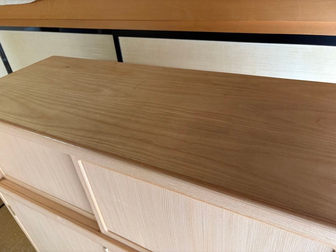 伝統工芸士 瀧上昭治作 高級総桐箪笥 定価100万★程度良好★