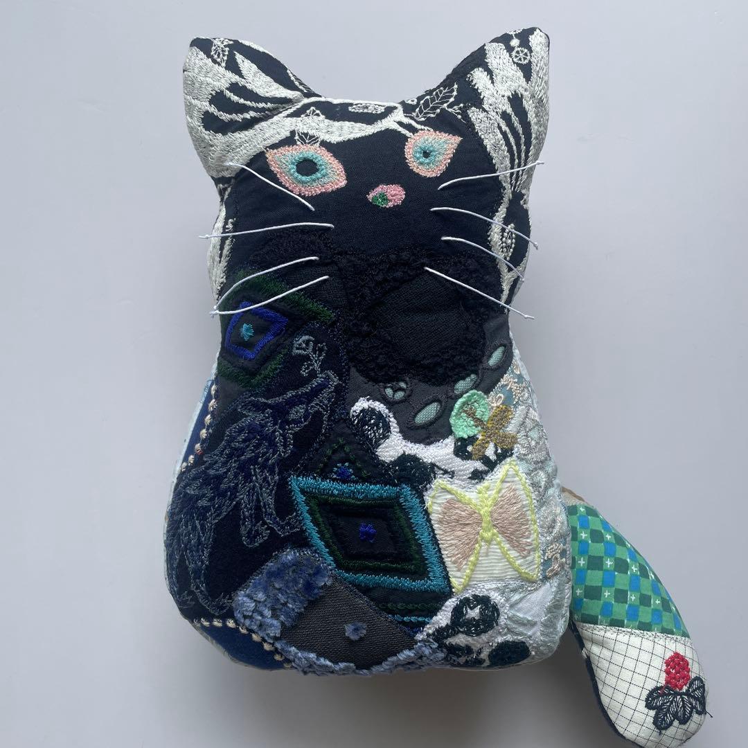 ミナペルホネン ハンドメイド ⭐猫(*ΦωΦ) 黒猫さん b7