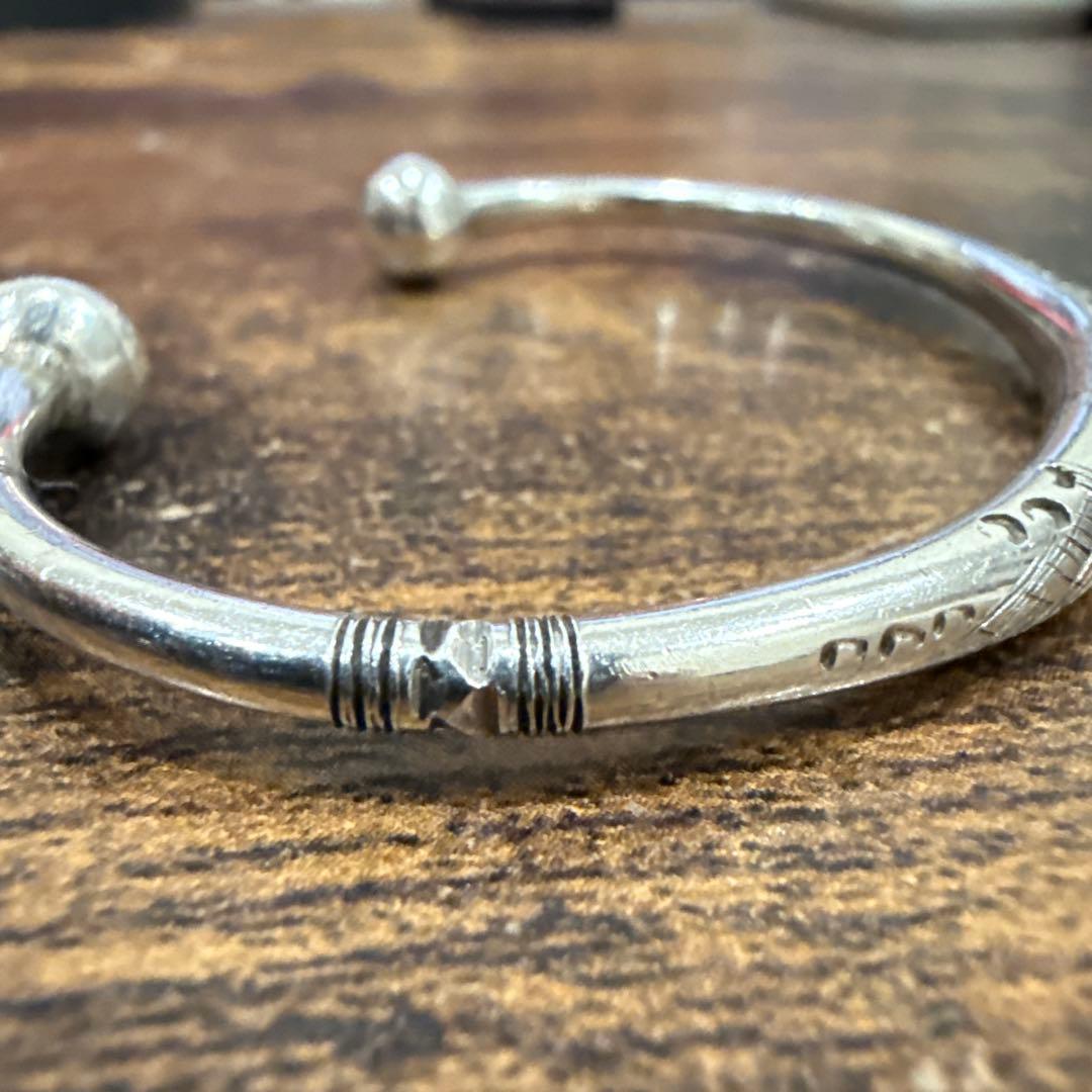 トゥアレグシルバー バングル ブレスレット シルバー925 定価約28000円