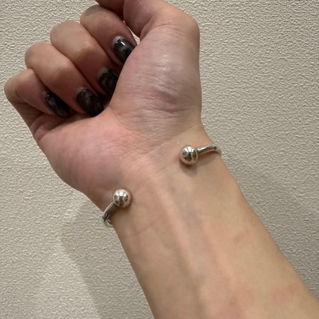 トゥアレグシルバー バングル ブレスレット シルバー925 定価約28000円