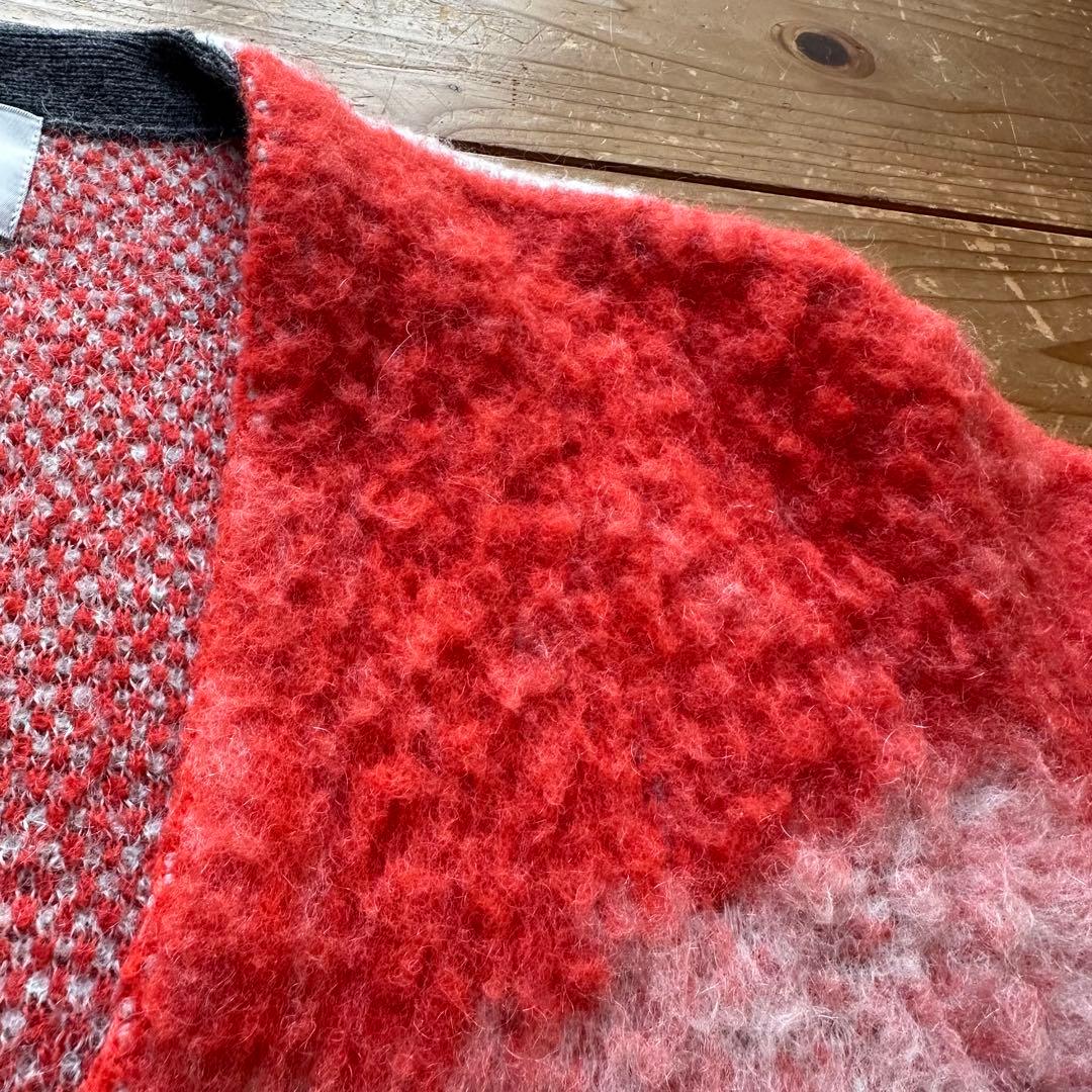 山田涼介着 超希少 WRAPINKNOTグラデーション モヘアカーディガン