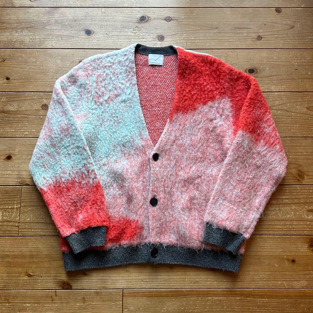 山田涼介着 超希少 WRAPINKNOTグラデーション モヘアカーディガン