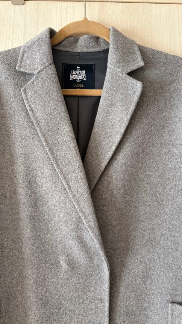 スローブイエナ ☆ HAMILTONダブルフェイスロングチェスターコート