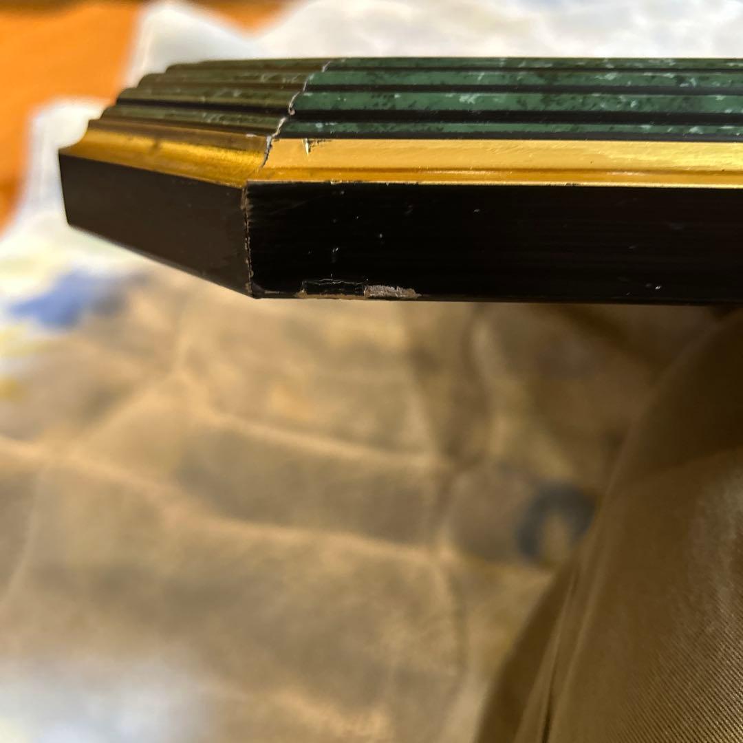 イタリア製　ビンテージ　壁掛け ウォールミラー　810×610