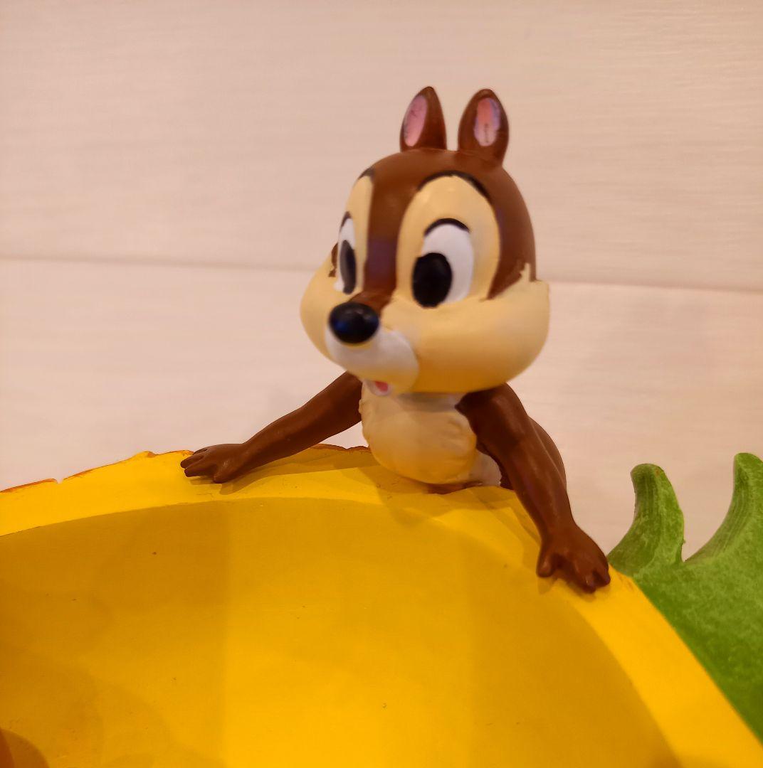 ディズニー　チップとデール　陶器　パイナップル　小物入れ　セトクラフト2点セット