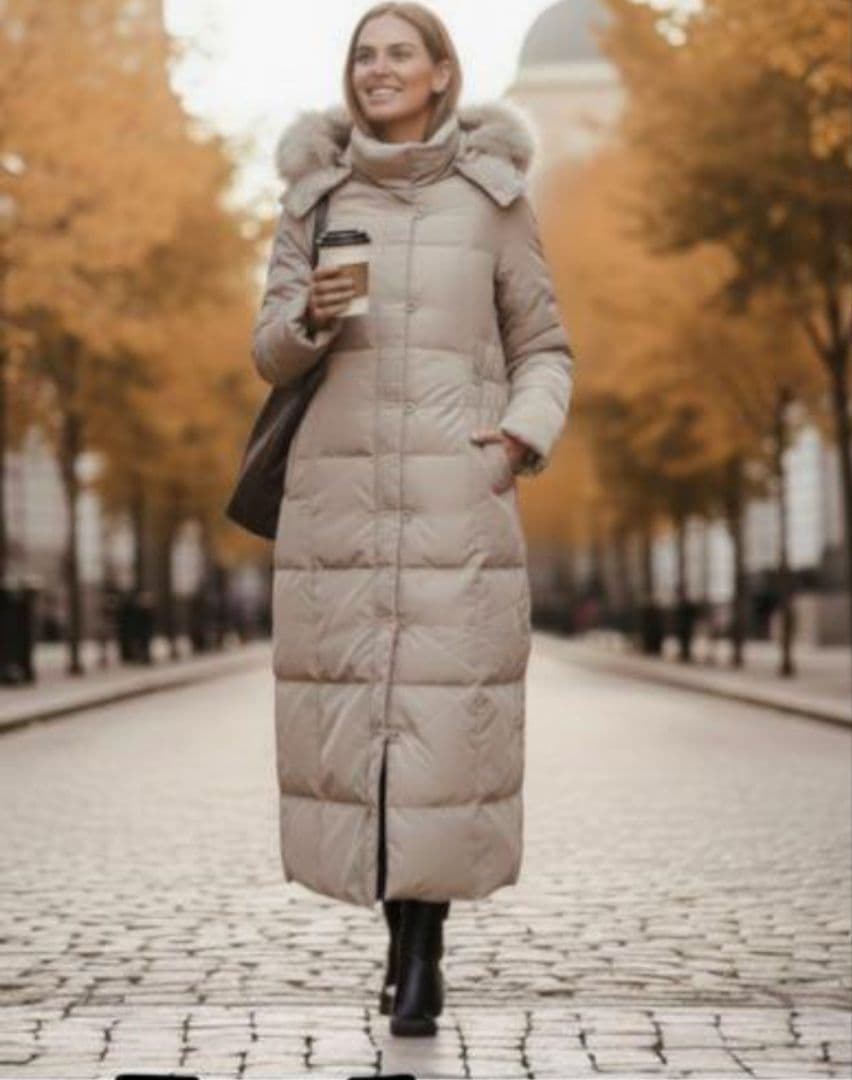 Max Maraマックスマーラ　3wayロングダウンコート　マキシ ファーXL