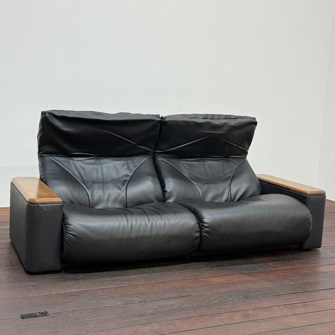 H21C3a マルイチセーリング バロン 2人掛けリクライニングソファ