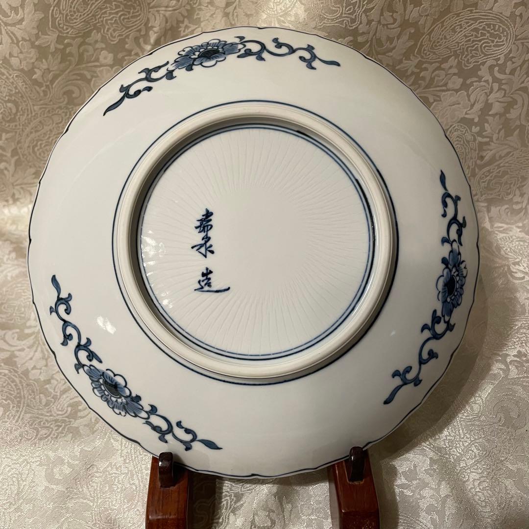 京焼　平安瑞泉　中皿　五枚揃い　共箱