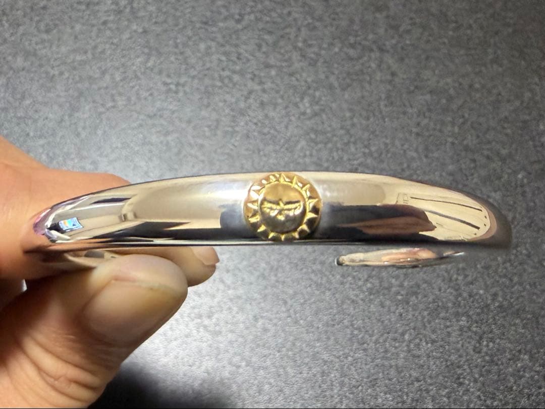 TADY&KING イーグルフェイスバングル K18イーグル Lサイズ